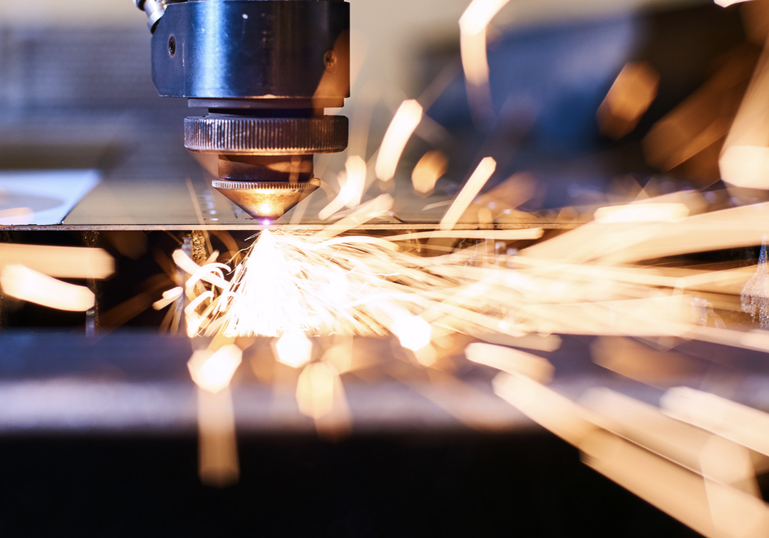 laser cutting steel